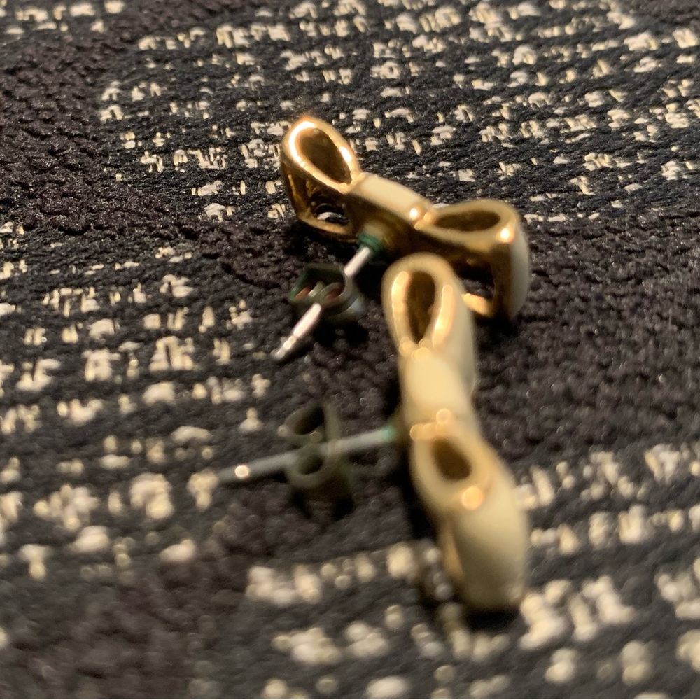Kate Spade Bow Stud Earrings - Picture 3 of 5